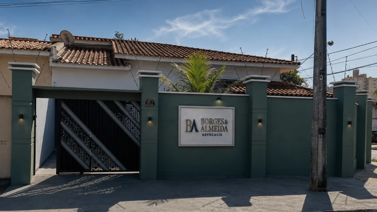 Fachada do escritório Borges & Almeida Advocacia em Goiânia